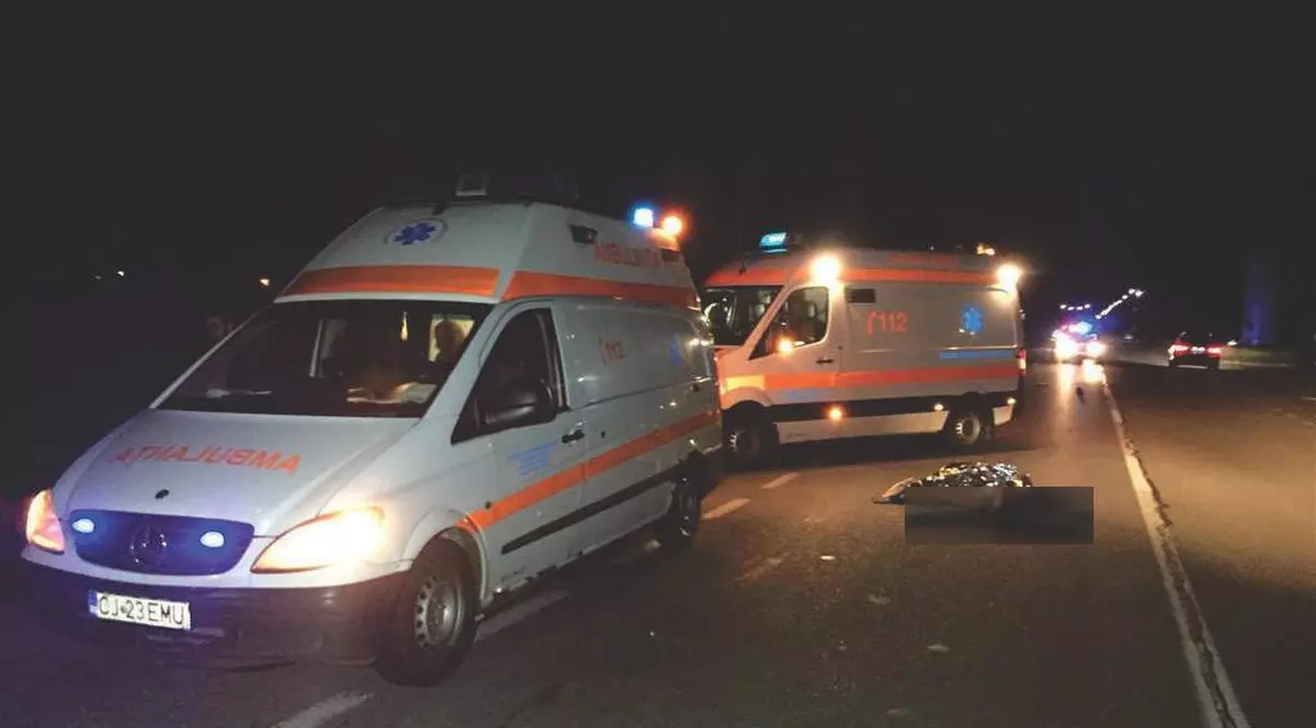 Bărbat ucis pe loc într-un accident în județul Cluj. Piciorul victimei, smuls în urma impactului violent