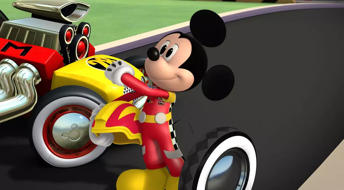 Mickey și piloții de curse
