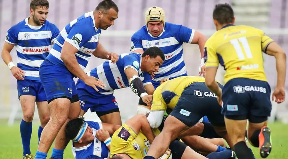 Campioana României la rugby, Timişoara Saracens, învinsă de RC Batumi, în Continental Shield