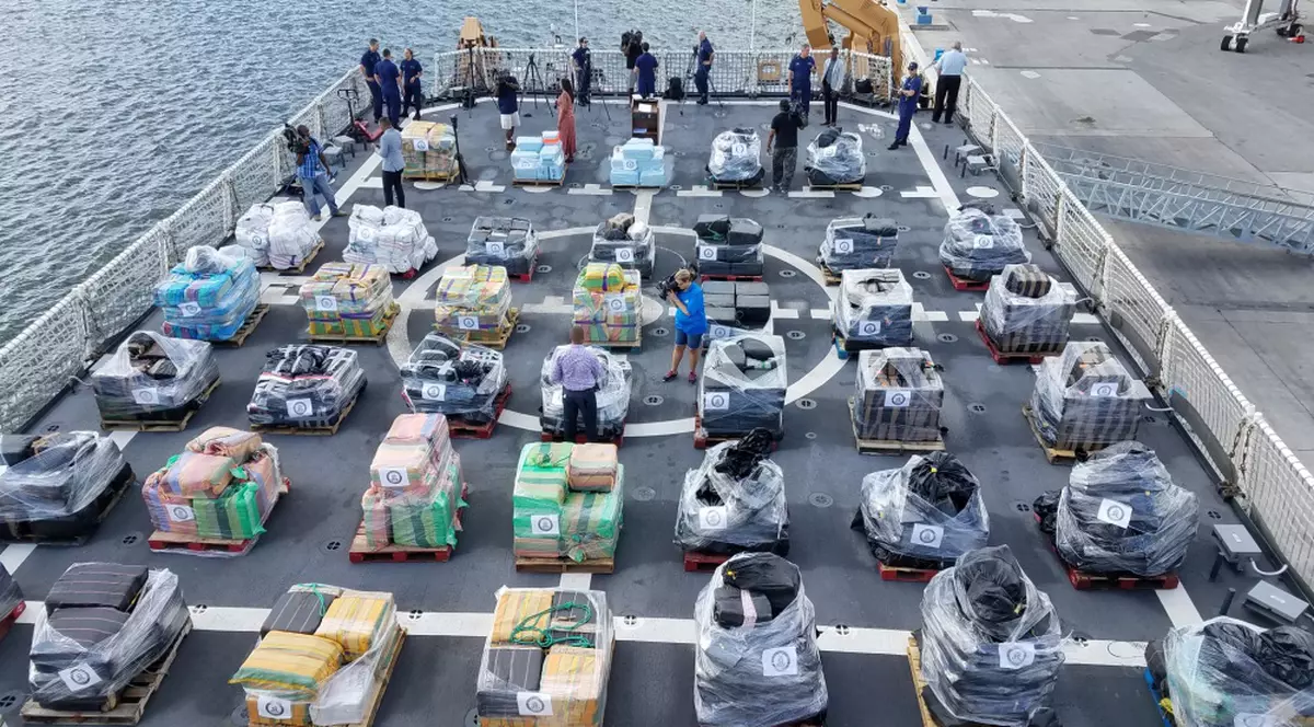 cocaina în valoare de 500 de milioane de dolari capturată