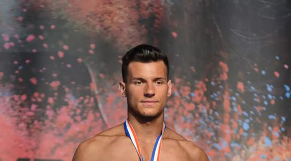 România a câștigat a treia oară medalia de aur la fitness masculin. În imagine, Ovidiu Butoieru