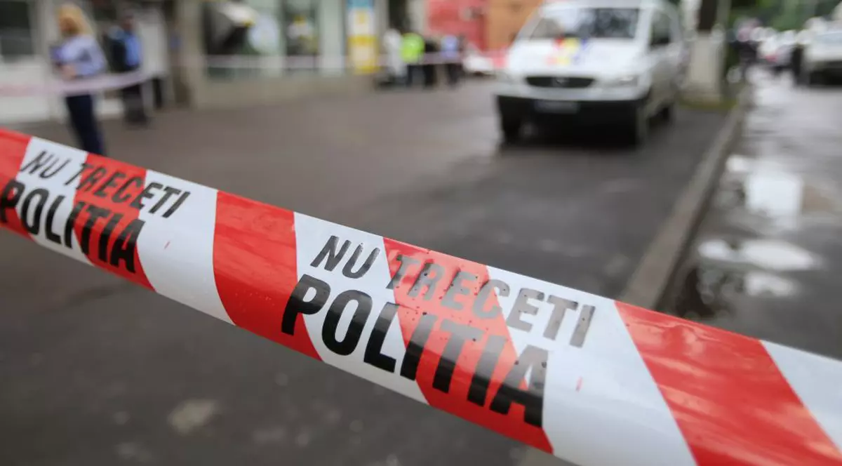 Jaf la o casă de schimb valutar din Avrig