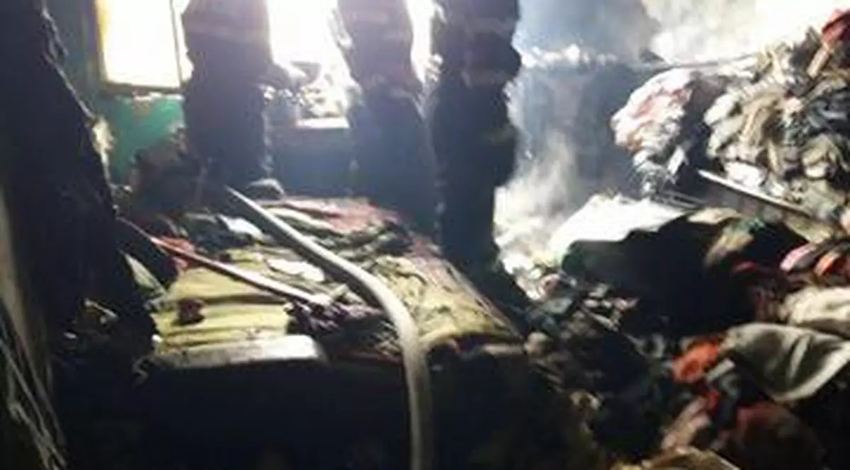 incendiu în Florești, județul Prahova