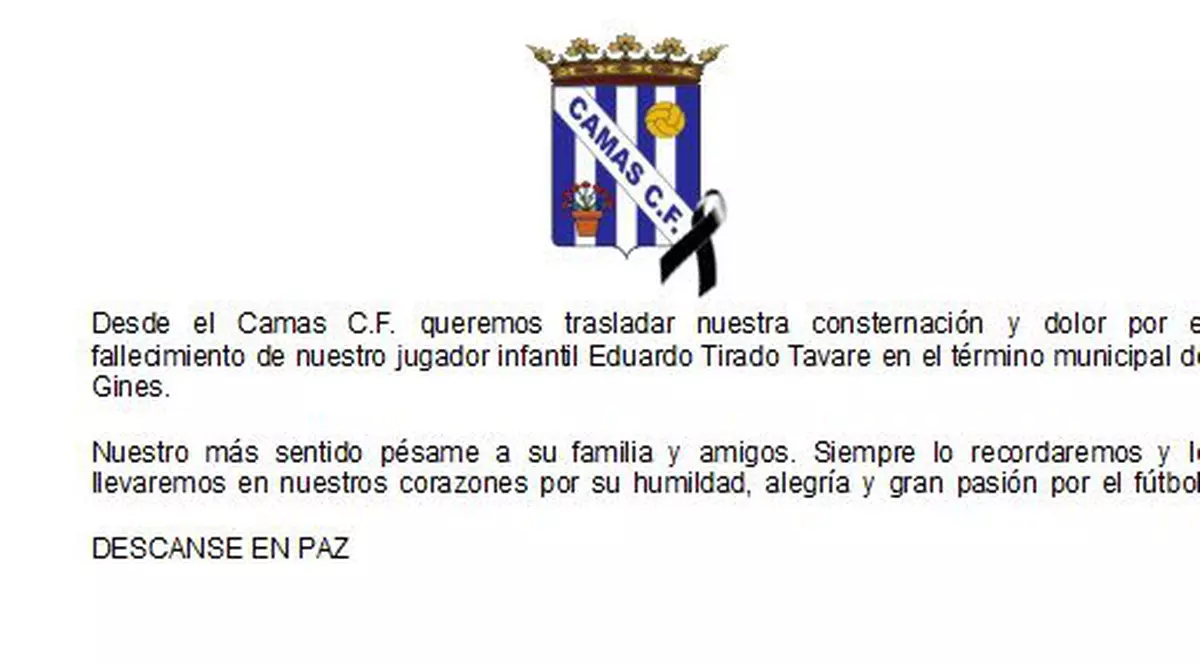 Eduardo Tirado Tavare a decedat pe teren