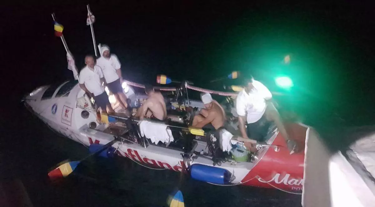 Echipajul românesc de pe Atlantic 4 a spulberat recordul mondial de traversare a Mării Negre: 12 zile, 6 ore, 45 de minute
