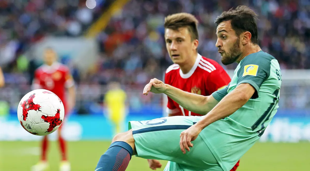 Decarul Portugaliei, Bernardo Silva, este incert pentru meciul cu Chilesemifinala Cupei Confederațiilor 2017