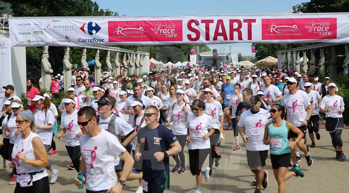 ''Happy Run - Race for the Cure'', la București. Cel mai mare și eveniment de conștientizare, educare și strângere de fonduri pentru sănătatea femeii