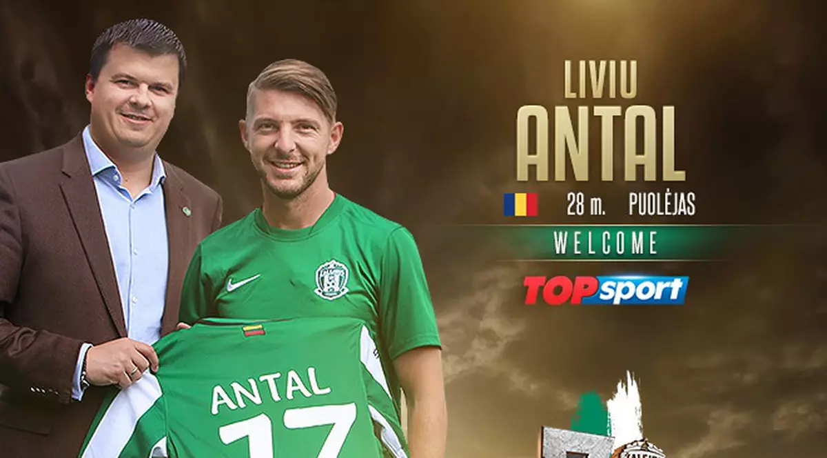 Liviu Antal a ajuns la Zalgiris Vilnius. E primul român în campionatul Lituaniei