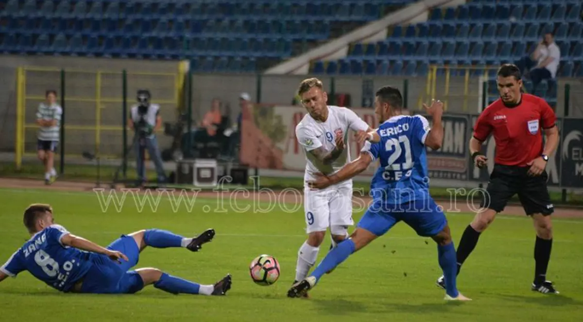 Liga 1, play-out, etapa 14. FC Botoşani - Pandurii 2-1. Final incredibil: 1-0, 1-1, 2-1 în ultimele cinci minute! Bătaie generală. Stoican: ”Nu ne luați de proști”