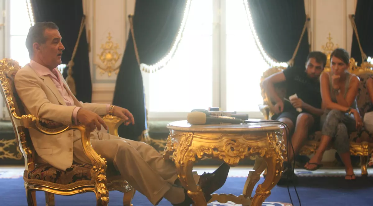 George Becali, plin de aur FOTO: Arhiva EVZ