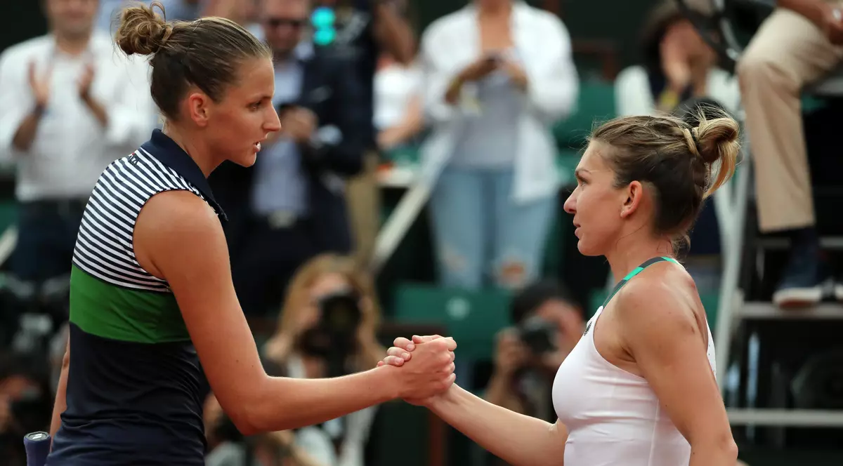 Karolina Pliskova, uluită de jocul Simonei Halep
