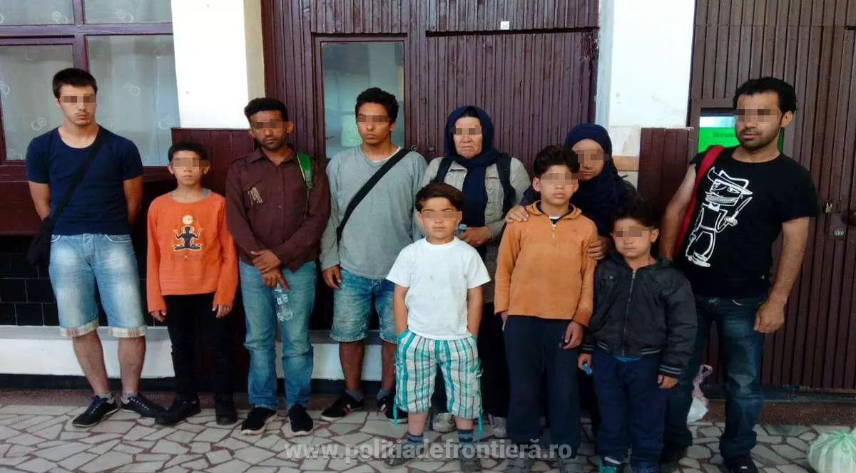 Migranți din Pakistan, Iran și Siria, descoperiți în județul Arad