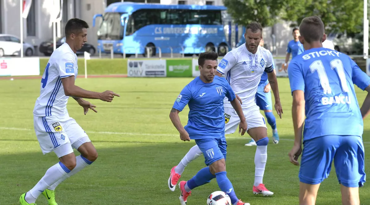 CSU Craiova a cedat cu Dinamo Kiev în cel mai important amical din Austria