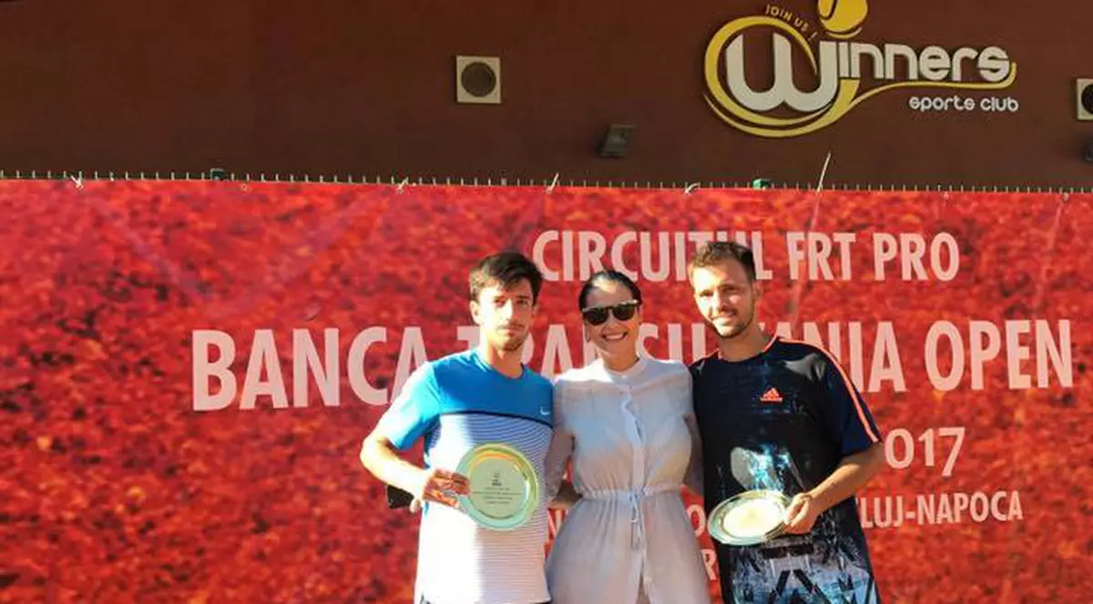 Tenis. Patrick Grigoriu și Mircea Alexandru Jecan,victorioşi la Cluj, în finala la dublu
