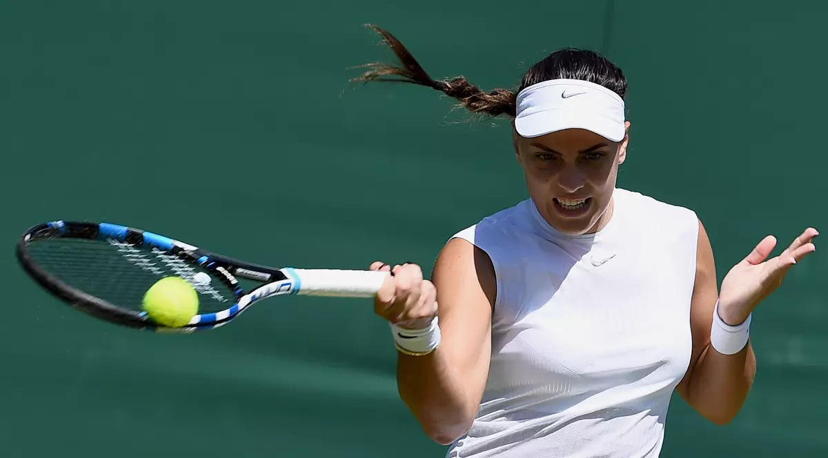 Ana Konjuh a eliminat-o pe Irina Begu în turul secund la Wimbledon. (FOTO: EPA)