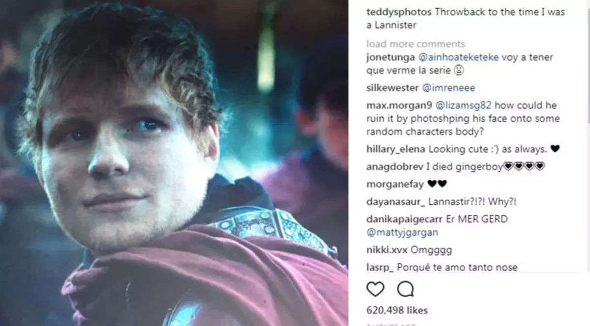 Ed Sheeran și-a șters contul de Twitter după apariția sa în noul sezon ’’Game of Thrones’’