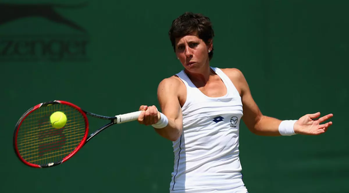 Cota zilei din tenis Wimbledon - Carla Suarez Navarro vs Shuai Peng