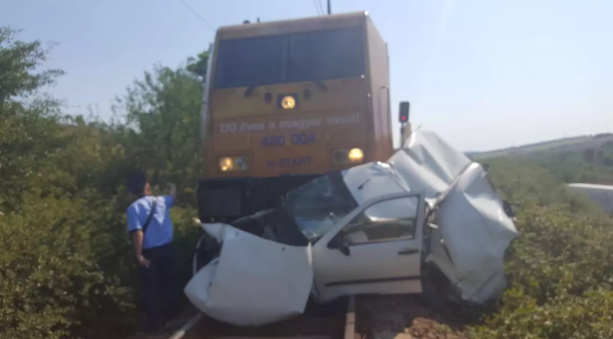 Accident feroviar la Gârnița