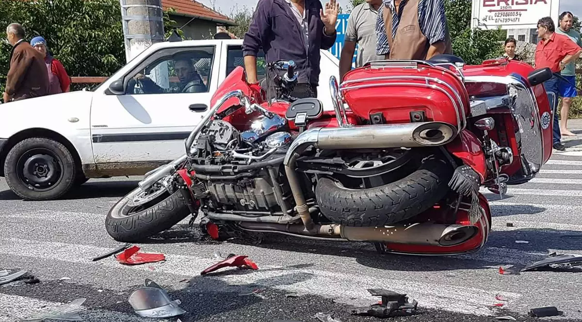 Cristian Hrubaru a ajuns la spital în urma unui accident de motocicletă! A fost acroșat într-o intersecție