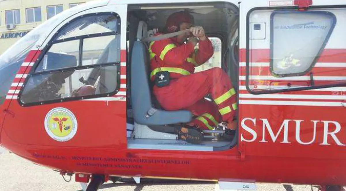 Elicopterele MAI au reluat de azi misiunile aero-medicale. Condițiile meteo permit ridicarea lor de la sol