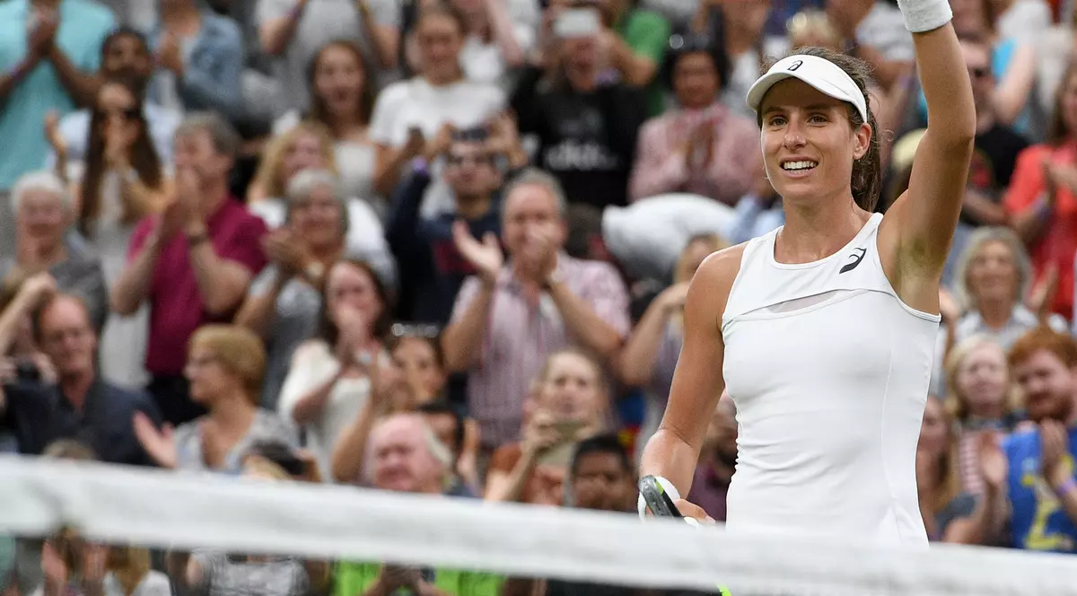Prima reacție a Johannei Konta: ”Am fost norocoasă.