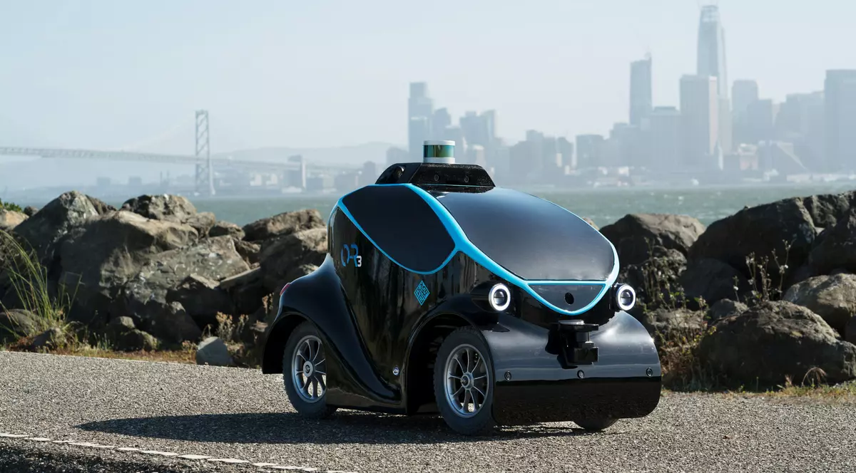 Mașina de poliție fără șofer