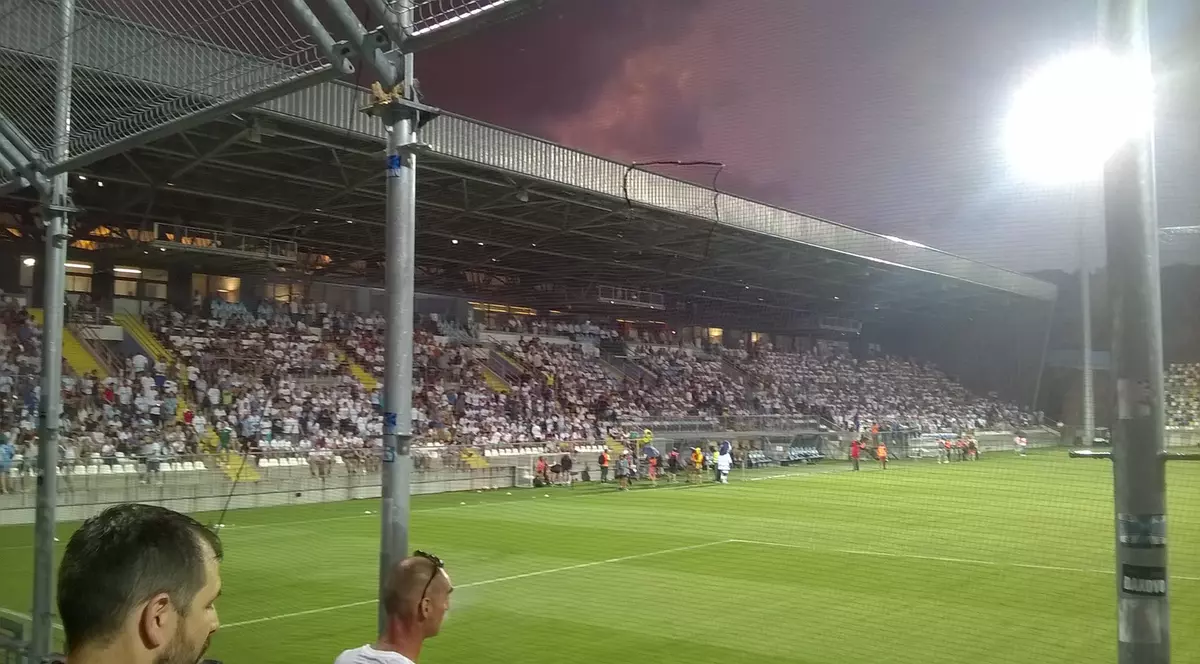 Cum a trăit un român meciul unui alt român, Florentin Matei. Reportaj la Rijeka - TNS, din Liga Campionilor / GALERIE FOTO
