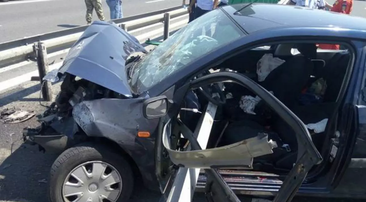 accident pe Autostrada Soarelui