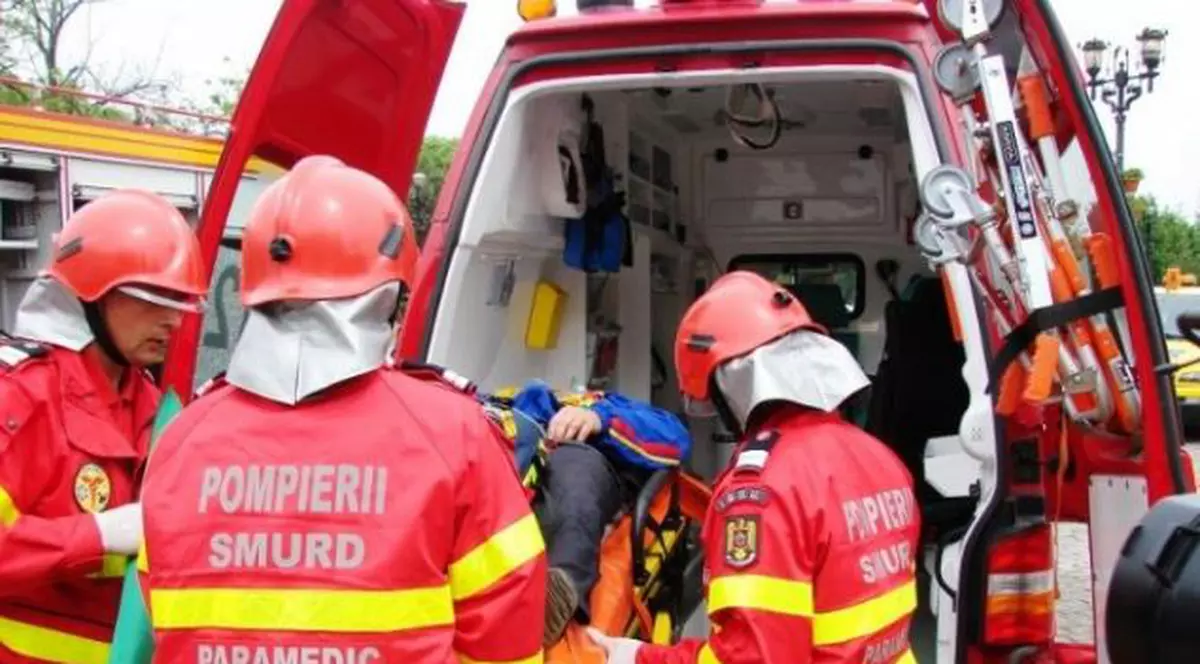 Copil rănit grav într-un accident în Zalău