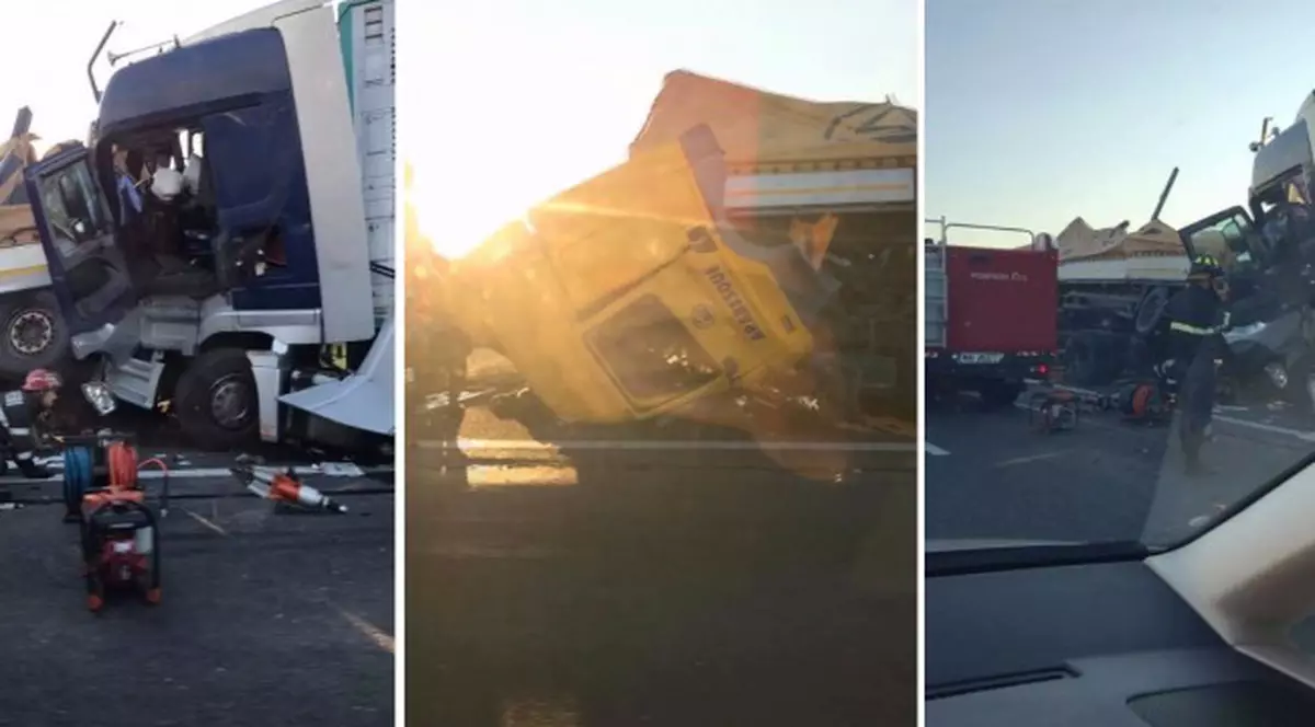 accident pe autostrada A1, în județul Arad