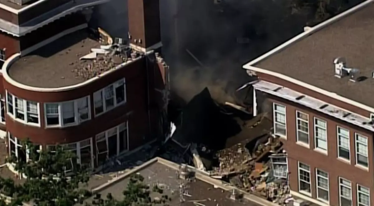 VIDEO | Explozie la o școală din Minneapolis! Două persoane sunt date dispărute