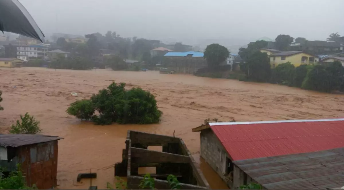 Cel puțin 180 de morți în urma unor alunecări de teren din Sierra Leone | FOTO