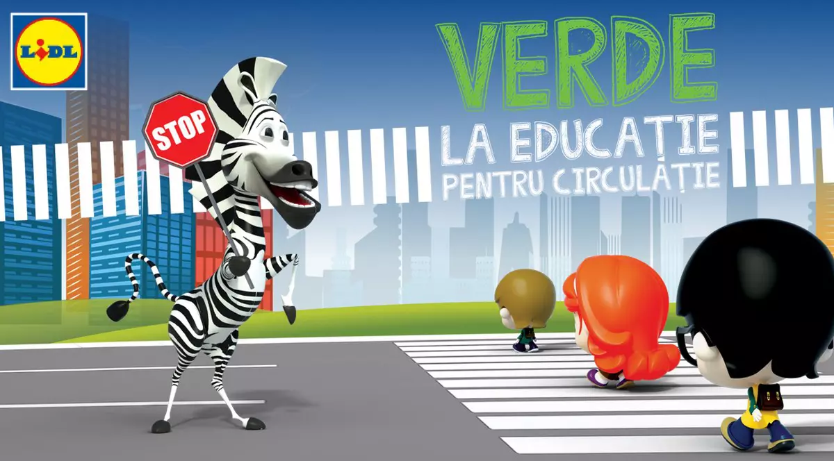 (P) Lecții distractive de educație rutieră, în magazinele Lidl din întreaga țară