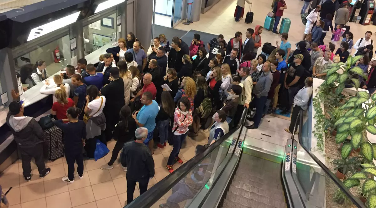 O nouă cursă TAP a fost anulată