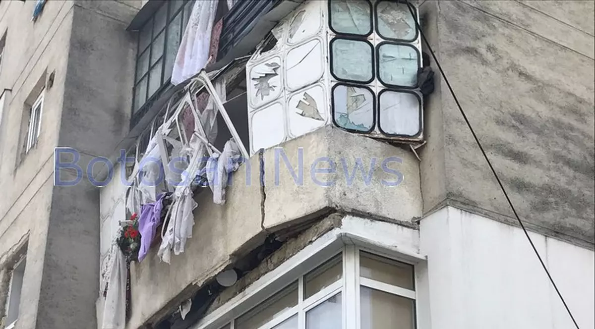 Explozie în Botoșani