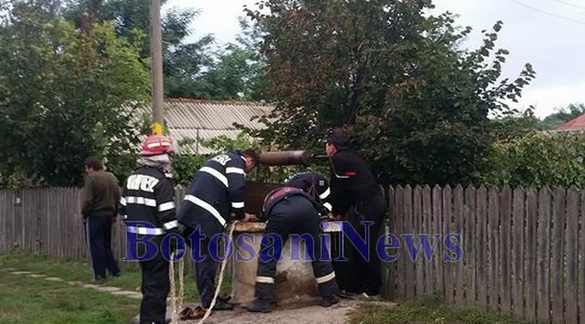 Un bărbat a fost găsit mort într-o fântână din Botoșani. Descoperirea șocantă i-a îngrozit pe vecini