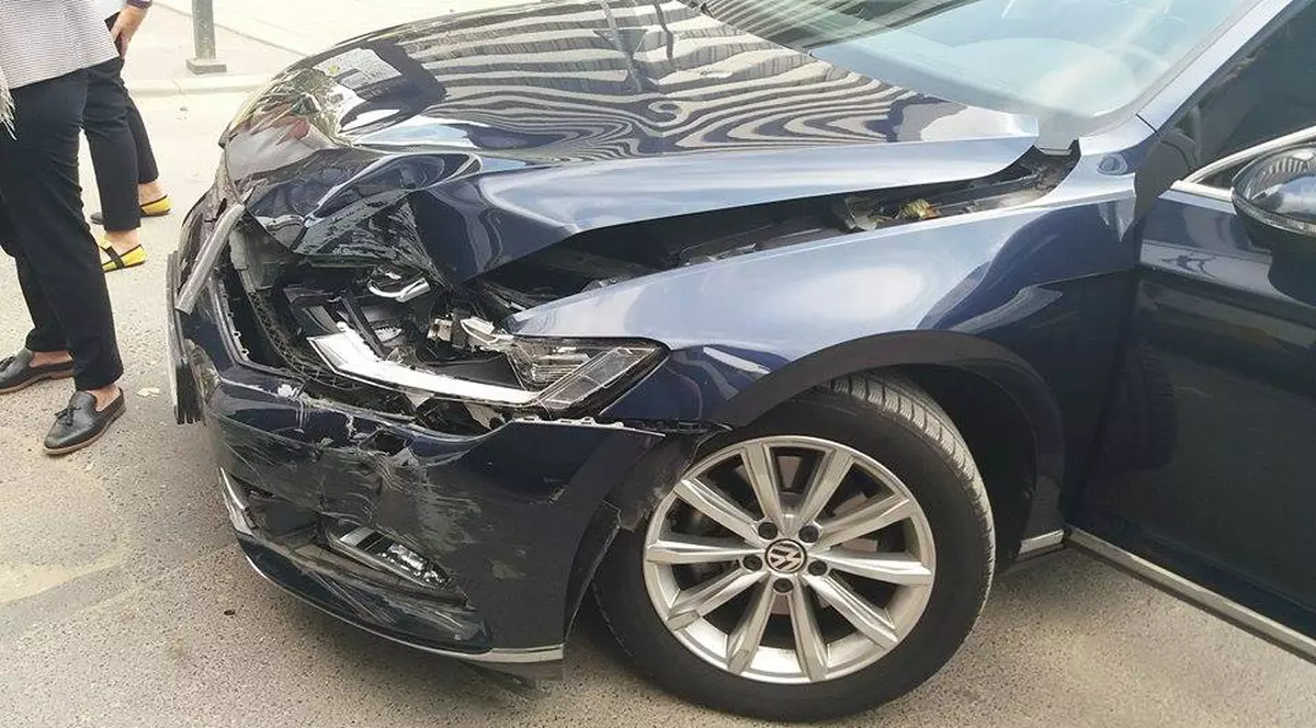 Accident la Pasajul Băneasa, cu șase mașini implicate