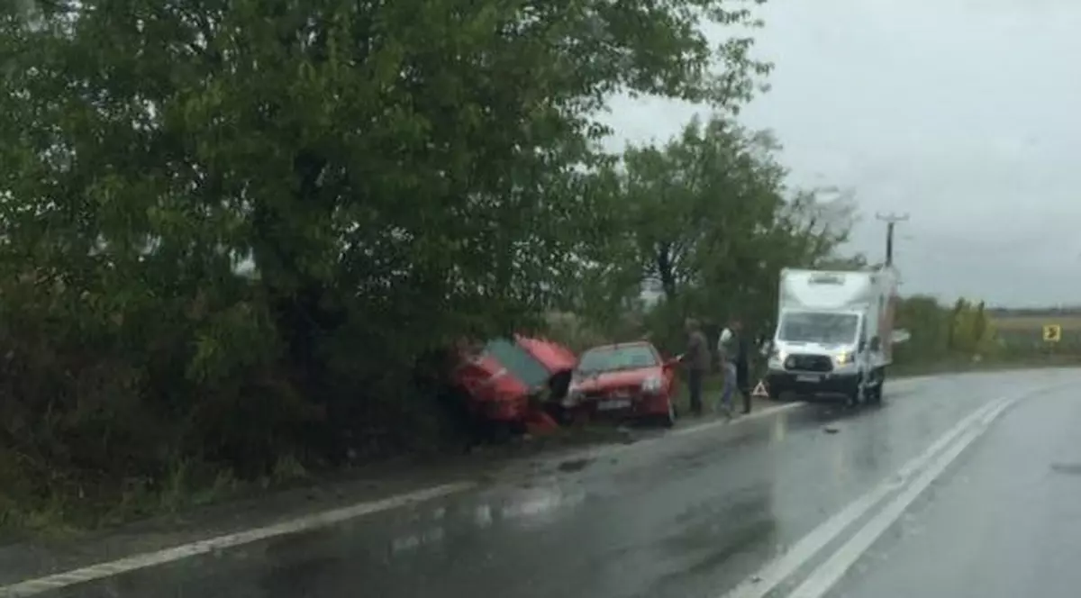 Accident auto grav între Timișoara și Arad, la Vinga