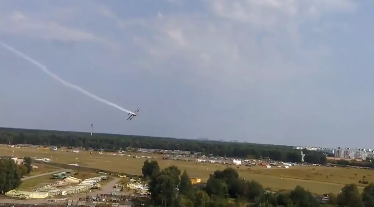 Un avion s-a prăbușit lângă Moscova