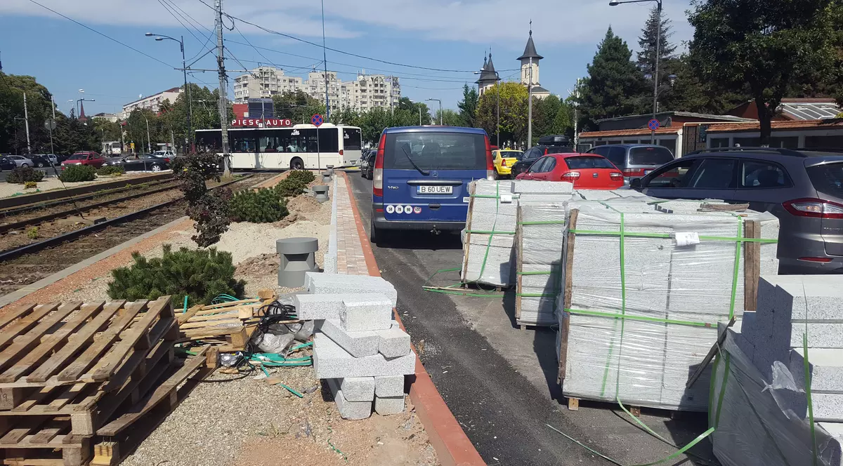 Borduri duble în sectorul 4 al Capitalei