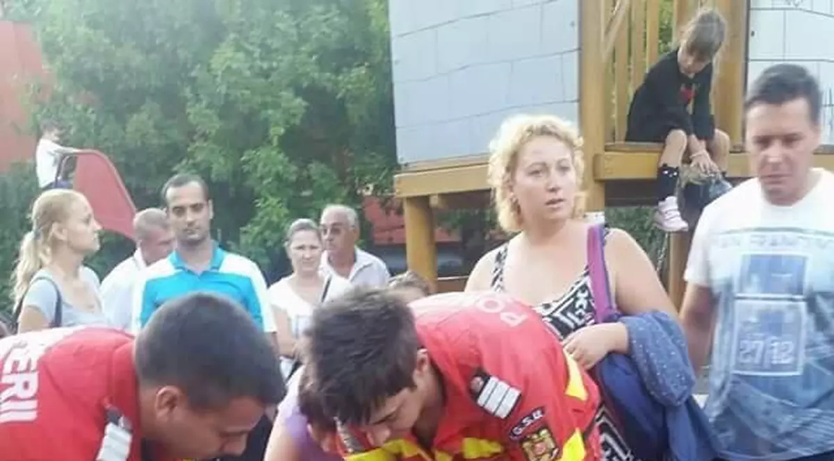 Copil rănit în Parcul Tei din București