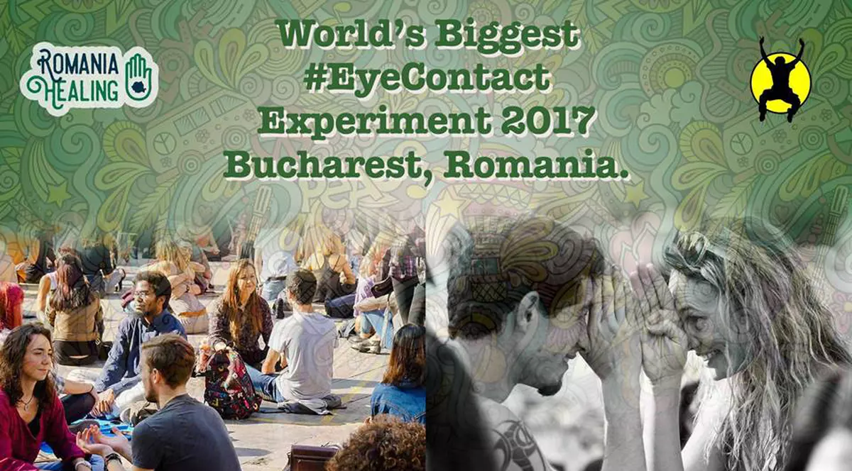 Bucharest-World’s Biggest Eye Contact Experiment 2017