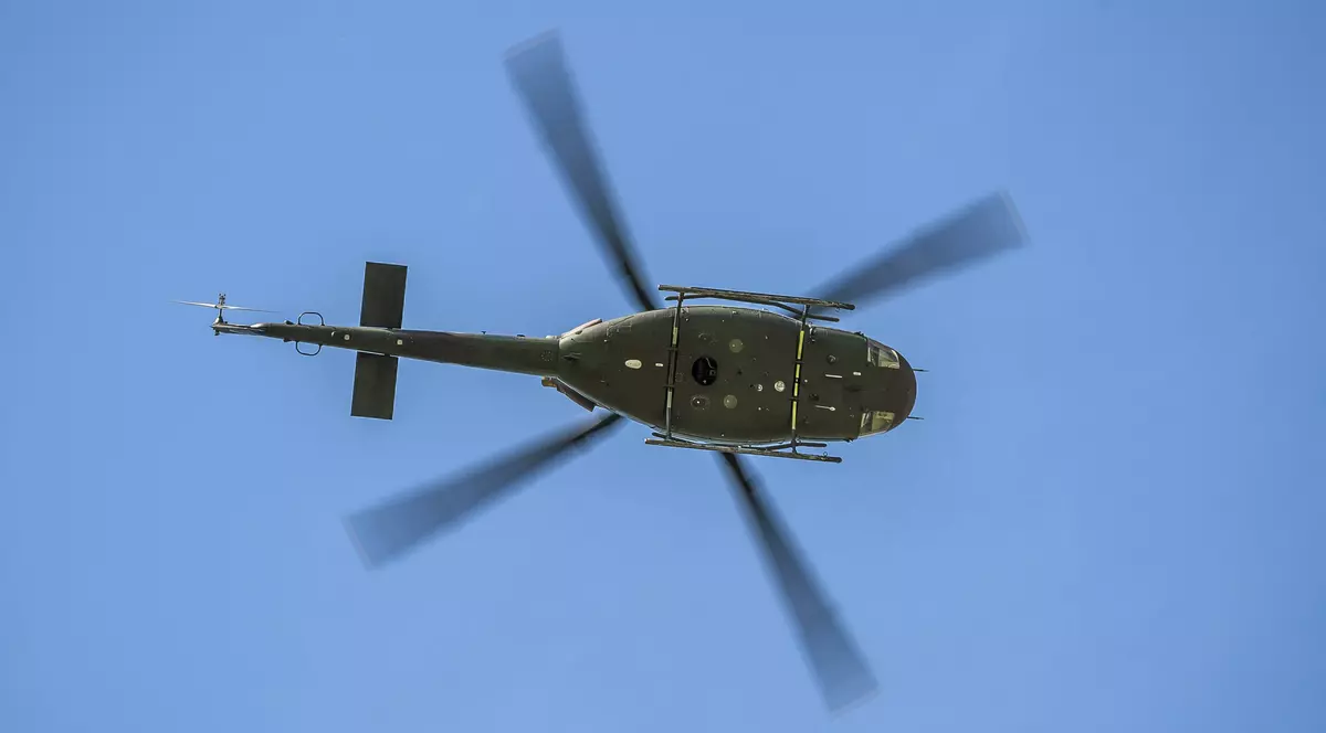 Un pilot belgian a căzut din elicopter în timpul unei demonstrații aeriene