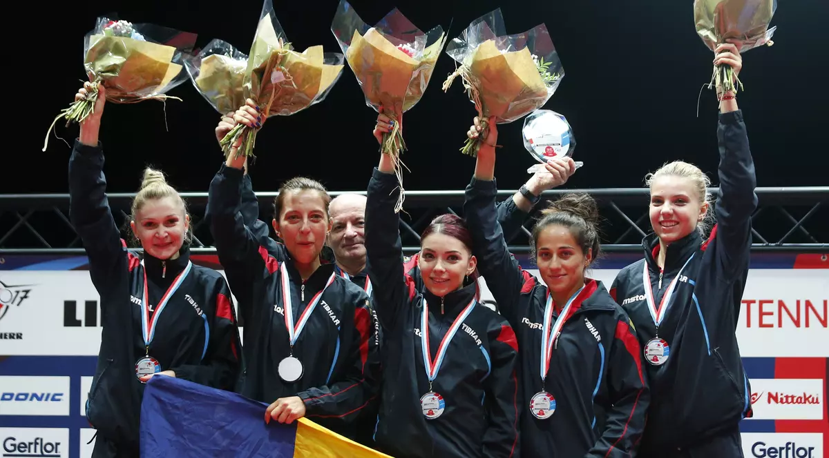 Fetele de la tenis de masă au prin curaj după câștigarea titlului european și vor aurul mondial