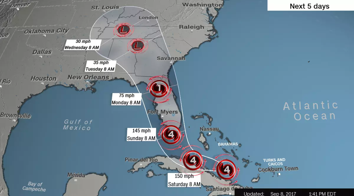 Casa Albă avertizează în legătură cu Irma: Această furtună va lua mai multe vieți
