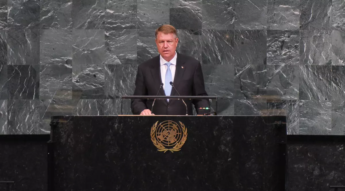Klaus Iohannis, în discursul susținut la ONU