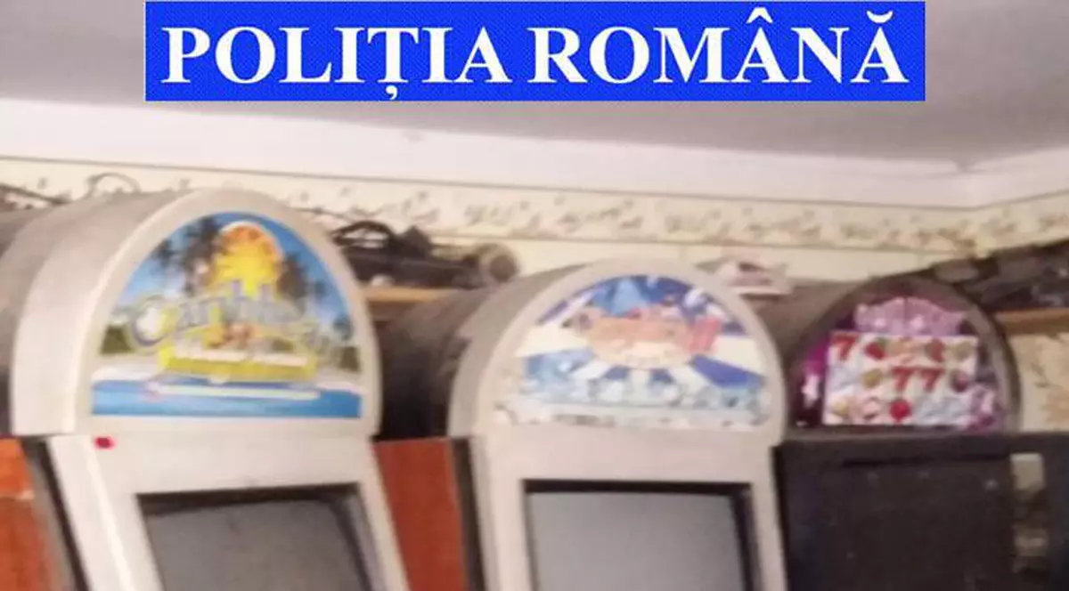 Aparate de tip păcănele, confiscate de polițiști în Rădăuți