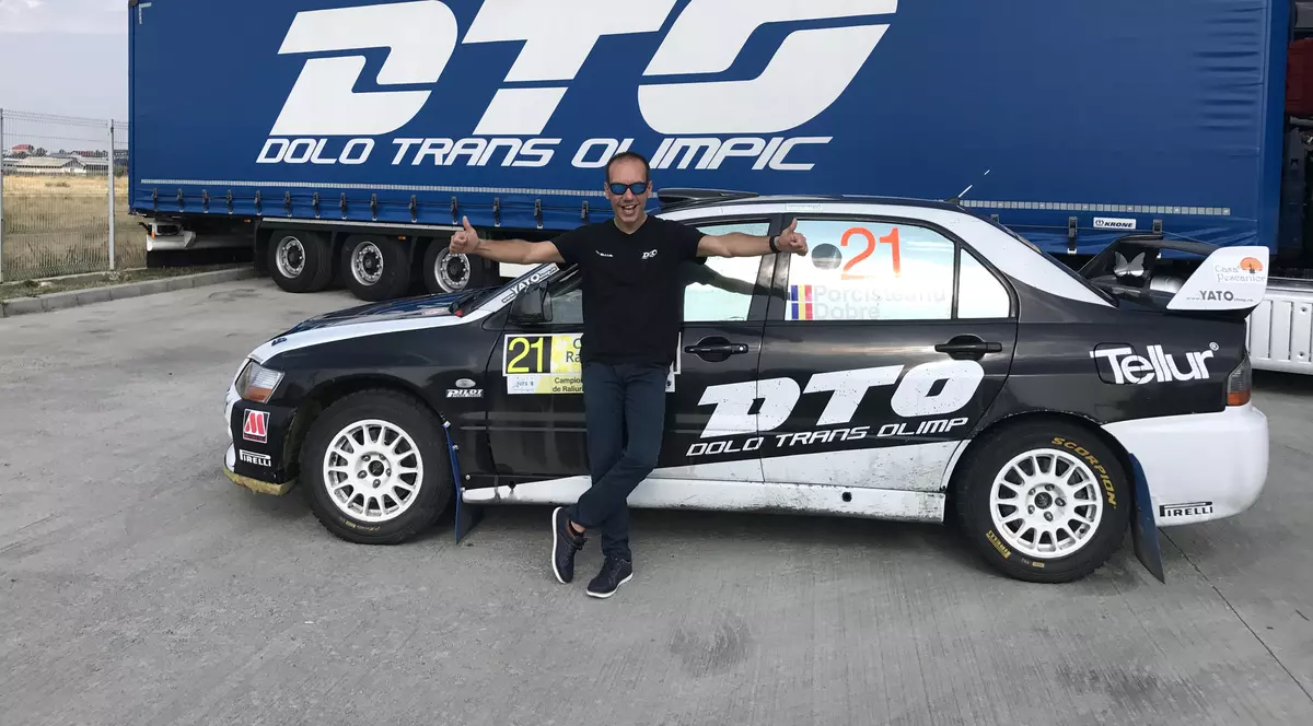 Vali Porcișteanu, drifturi în Cetatea Băniei la Craiova Super Rally!