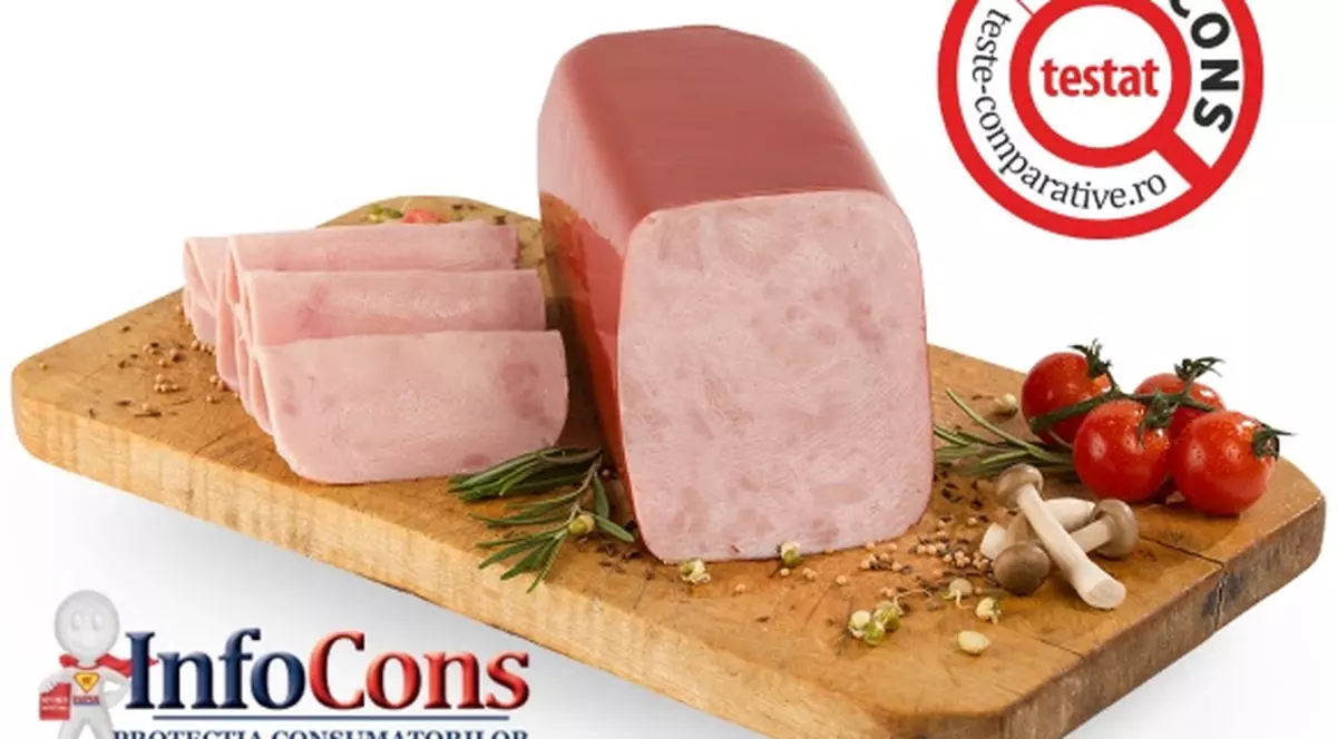 Ce conține șunca de Praga. Are până la 10 E-uri și peste 50% din doza zilnică recomandată de sare