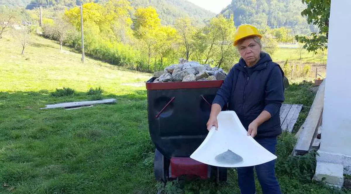 căutătoare autorizată de aur aluvionar